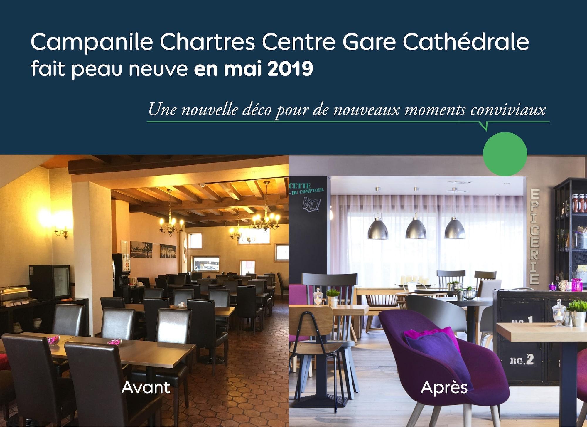 Отель Campanile Chartres Centre - Gare - Cathedrale Экстерьер фото
